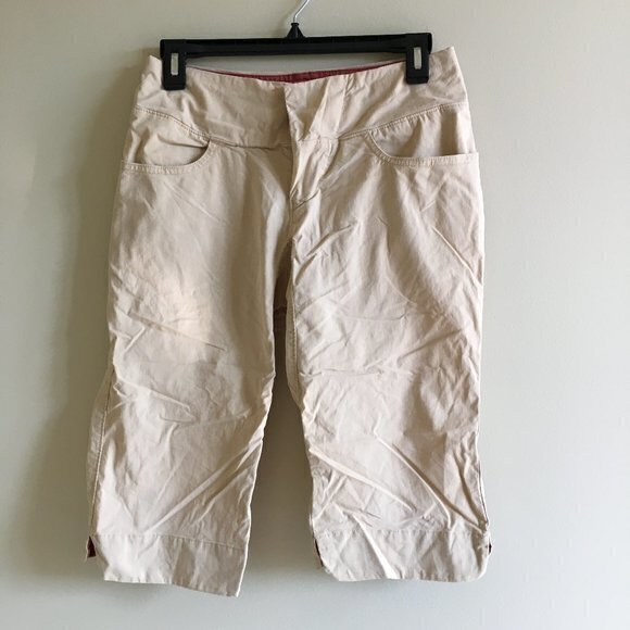 Mountain Hardwear Khaki Shorts‎ Womens Size 2 - Picture 1 of 6